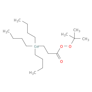 Propaneperoxoic acid, 3-(tributylgermyl)-, 1,1-dimethylethyl ester