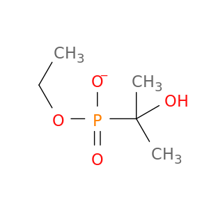Phosphonic acid, (1-hydroxy-1-methylethyl)-, monoethyl ester