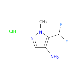 5-(Difluoromethyl)-1-methyl-1H-pyrazol-4-amine hydrochloride