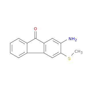 2-amino-3-(methylsulfanyl)-9h-fluoren-9-one