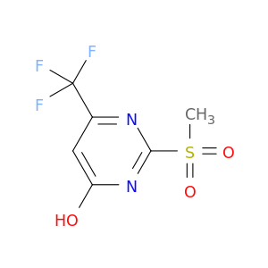 2-Methanesulfonyl-6-(trifluoromethyl)pyrimidin-4-ol