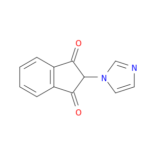 1H-Indene-1,3(2H)-dione, 2-(1H-imidazol-1-yl)-