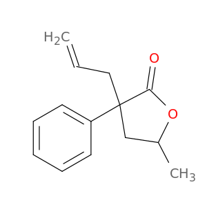 2(3H)-Furanone,dihydro-5-methyl-3-phenyl-3-(2-propen-1-yl)-