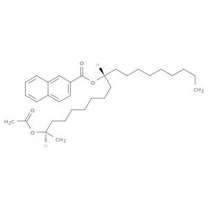 2-Naphthalenecarboxylic acid, (1R,9R)-9-(acetyloxy)-1-nonyldecyl ester