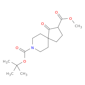 8-叔-丁基 2-甲基 1-氧亚基-8-氮杂螺[4.5]癸烷-2,8-二甲酸基酯