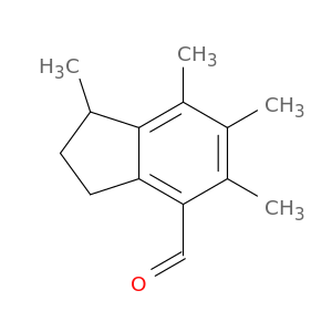 1H-Indene-4-carboxaldehyde, 2,3-dihydro-1,5,6,7-tetramethyl-