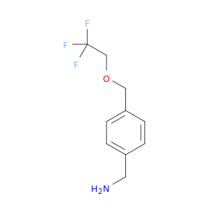 {4-[(2,2,2-trifluoroethoxy)methyl]phenyl}methanamine