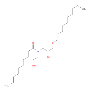 Decanamide, N-[3-(decyloxy)-2-hydroxypropyl]-N-(2-hydroxyethyl)-