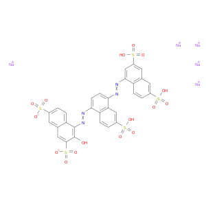 2,7-萘硫酸,4-[2-[4-[2-(3,6-二硫代-1-萘基)二亚苯基]-6-磺基-1-萘基]二亚苯基]-3-羟基-,钠盐(1：5)