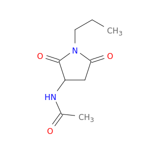 N-(2,5-DIOXO-1-PROPYL-PYRROLIDIN-3-YL)ACETAMIDE