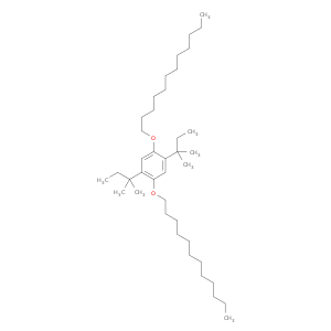 Benzene, 1,4-bis(1,1-dimethylpropyl)-2,5-bis(dodecyloxy)-