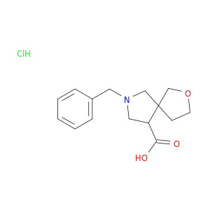 7-Benzyl-2-oxa-7-azaspiro[4.4]nonane-9-carboxylic acid hydrochloride