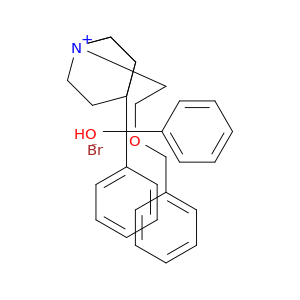 1-(2-(苄氧基)乙基)-4-(羟基二苯甲基)奎宁环-1-鎓溴化物