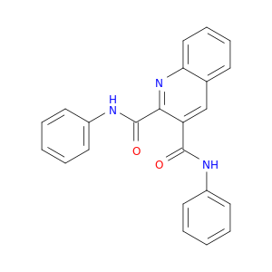2,3-Quinolinedicarboxamide, N,N'-diphenyl-