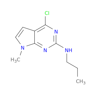 4-Chloro-7-methyl-N-propyl-7H-pyrrolo[2,3-d]pyrimidin-2-amine