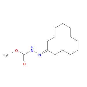 Hydrazinecarboxylic acid, cyclododecylidene-, methyl ester