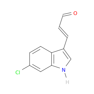 2-Propenal, 3-(6-chloro-1H-indol-3-yl)-, (2E)-