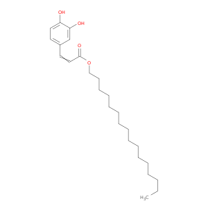 2-Propenoic acid, 3-(3,4-dihydroxyphenyl)-, hexadecyl ester