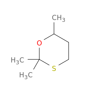 1,3-Oxathiane, 2,2,6-trimethyl-