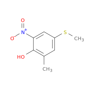 Phenol, 2-methyl-4-(methylthio)-6-nitro-