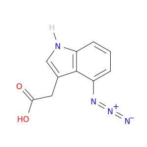 1H-Indole-3-acetic acid, 4-azido-