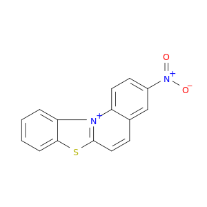 3-NITROBENZOTHIAZOLO[3,2-A]QUINOLINIUM