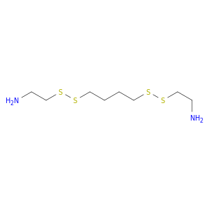 2-((4-((2-AMINOETHYL)DITHIO)BUTYL)DITHIO)ETHANAMINE