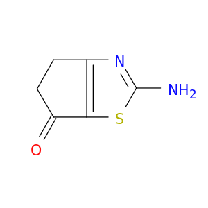 2-氨基-4,5-二氢-6H-环戊[d]噻唑-6-酮