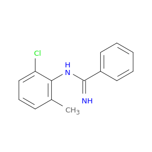 Benzenecarboximidamide, N-(2-chloro-6-methylphenyl)-