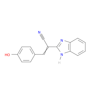 1H-Benzimidazole-2-acetonitrile,a-[(4-hydroxyphenyl)methylene]-