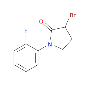 3-Bromo-1-(2-fluorophenyl)pyrrolidin-2-one