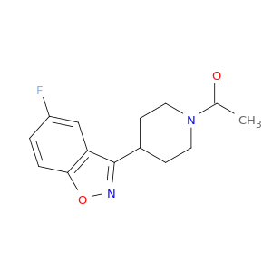 3-(1-乙酰基-4-哌啶基)-5-氟-1,2-苯异恶唑