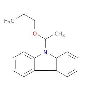 9H-Carbazole, 9-(1-propoxyethyl)-