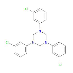 1,3,5-Triazine, 1,3,5-tris(3-chlorophenyl)hexahydro-