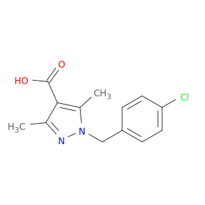 1-[(4-Chlorophenyl)methyl]-3,5-dimethyl-1H-pyrazole-4-carboxylic Acid