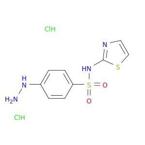 苯磺胺酰胺,4-肼基-2-噻唑烷基-,盐酸盐(1：2)