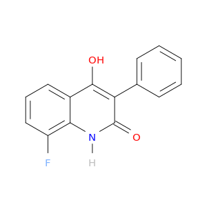 2(1H)-Quinolinone,8-fluoro-4-hydroxy-3-phenyl-