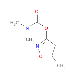 Carbamic acid, dimethyl-, 4,5-dihydro-5-methyl-3-isoxazolyl ester