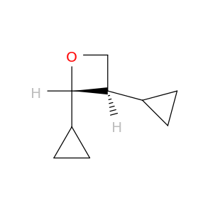 Oxetane, 2,3-dicyclopropyl-, trans-