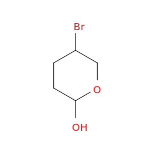 2H-Pyran-2-ol, 5-bromotetrahydro-