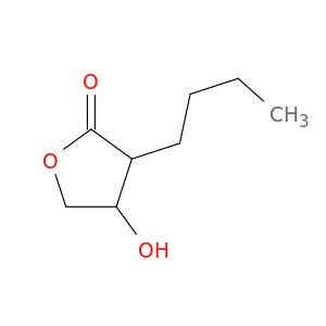 2(3H)-Furanone, 3-butyldihydro-4-hydroxy-