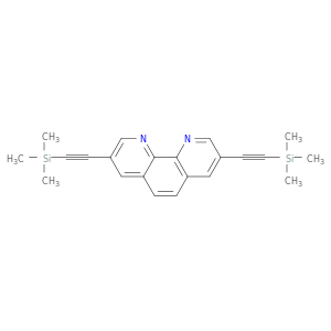 3,8-双三甲基硅乙炔基-1,10-菲咯啉