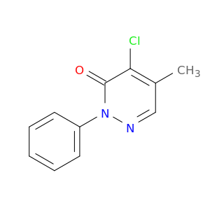 3(2H)-Pyridazinone, 4-chloro-5-methyl-2-phenyl-