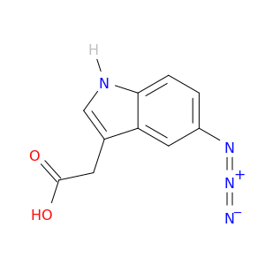 1H-Indole-3-aceticacid, 5-azido-