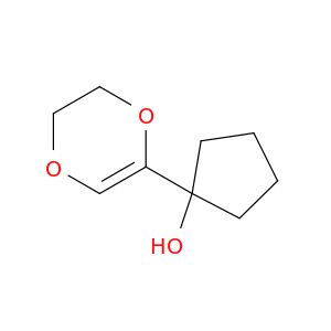 Cyclopentanol, 1-(5,6-dihydro-1,4-dioxin-2-yl)-