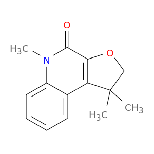 Furo[2,3-c]quinolin-4(5H)-one, 1,2-dihydro-1,1,5-trimethyl-