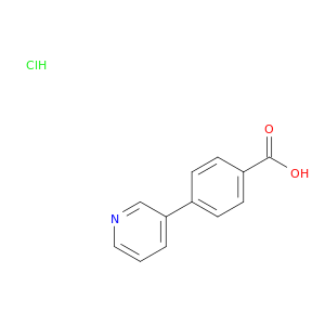 Benzoic acid, 4-(3-pyridinyl)-, hydrochloride