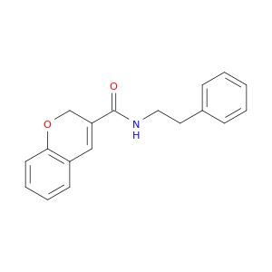 N-PHENETHYL-2H-CHROMENE-3-CARBOXAMIDE