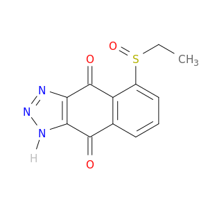 1H-Naphtho[2,3-d]triazole-4,9-dione, 5-(ethylsulfinyl)-