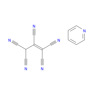 1-Propene-1,1,2,3,3-pentacarbonitrile, compd. with pyridine (1:1)
